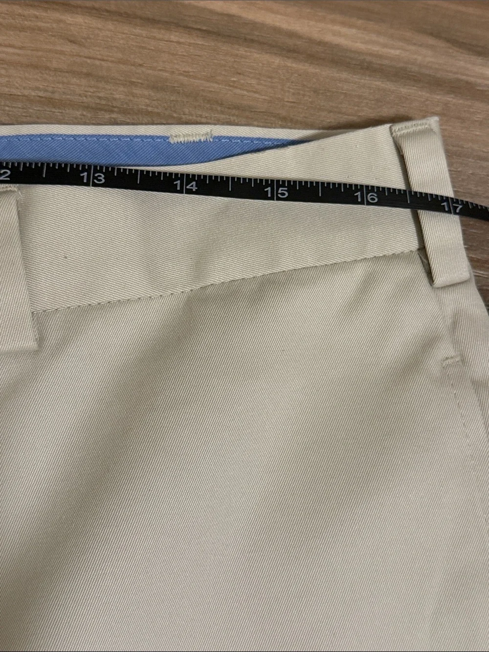 Brooks Brothers Pants Mens 35x32 Light Khaki Advantage Chino Clark Lightweight